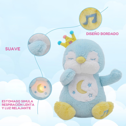 Peluche Anti Estrés Pingüino Musical - Relajación Infantil y Sensibilidad