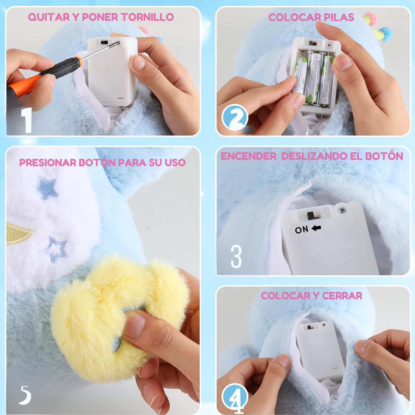 Peluche Anti Estrés Pingüino Musical - Relajación Infantil y Sensibilidad