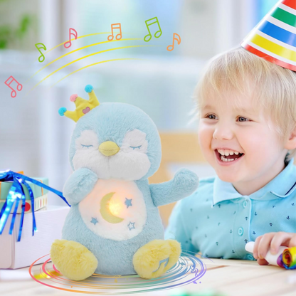 Peluche Anti Estrés Pingüino Musical - Relajación Infantil y Sensibilidad