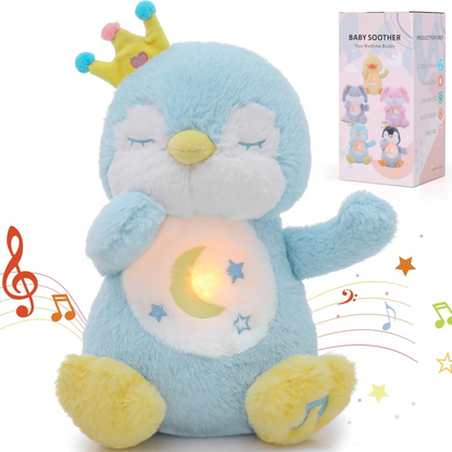 Peluche Anti Estrés Pingüino Musical - Relajación Infantil y Sensibilidad